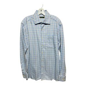 Men's Ermenegildo Zegna Plaid Cotton Dress Shirt
